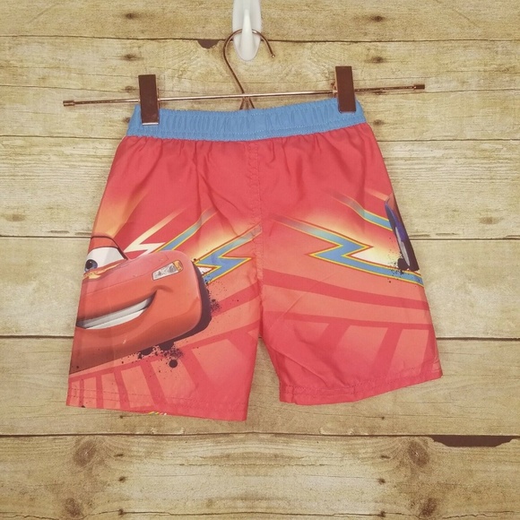 Cars Toddler Swim Trunks Boys 18 Months Infant - Picture 3 of 3